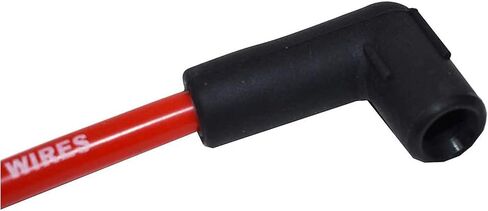 A-Team Performance - Silicone Spark Plug Wires Set Automotive Wire Accessories - Compatible with Chevy Chevrolet GMC V6 V8 4.3L 5.0L 5.7L TBI EFI - 8.0mm Red in Saudi Arabia