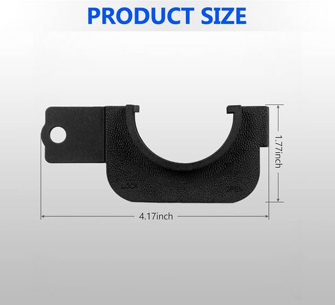 Jawmoy 1 PC Gas Cap Holder, Fuel Tank Cap Accessories, 3rd Gen Fuel Cap Hook Compatible with 2016-2022 Toyota Tacoma (Black) in Saudi Arabia