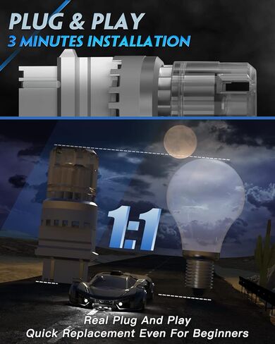 NOVSIGHT 2023 3156 3157 أضواء خلفية، 300% أبيض ساطع للغاية 3047 3057 لمبة أضواء عكسية احتياطية، قيادة أكثر أمانًا 3056 3356 4156 مصابيح LED لأضواء وقوف السيارات، DRL، حزمة من 2 in Kuwait