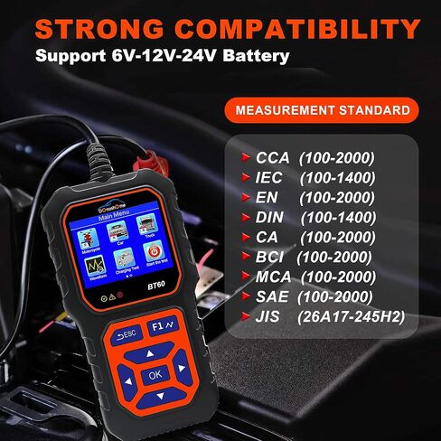 أجهزة DonosHome المحمولة، الماسح الضوئي OBD2، قارئ رمز خطأ المحرك، مؤشر مستوى البطارية، إطار تجميد الفولتميتر، بحث DTC، مستشعر O2، نظام الاستعداد Crangking، سيارة اختبار منذ عام 1996 in Kuwait