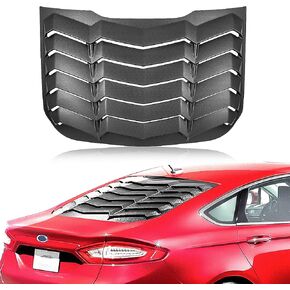 TeddyTT غطاء مغرفة النافذة الجانبية الخلفية للزجاج الأمامي 3 قطع متوافق مع Ford Fusion 2013 2014 2015 2016 2017 2018 2019 2020 in Saudi Arabia