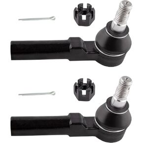 WEDOAUTO 2Pcs Front Outer Tie Rods End Links LH Driver & RH Passenger Fit For Chevrolet Colorado & For GMC Canyon 2004-2007, For Isuzu I-280/I-350 2006 (14mm Threads) Replace# ES80761 in Saudi Arabia