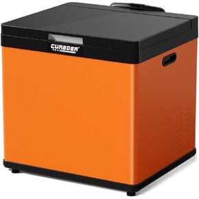 ثلاجة محمولة 30 كوارت 12 فولت (-78 درجة فهرنهايت ~ 52 فهرنهايت) فريزر سيارة 28 لتر مع ضاغط 110-240 فولت تيار متردد للتخييم والشاحنات والسيارات الترفيهية والسفر والقارب والاستخدام المنزلي من كيوردر in Kuwait