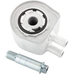 YMAUGP Engine Oil Cooler for 5.4L/6.8L Gasoline Engines Fit for 98-03 Ford E Econoline Van, for 00-05 Excursion, for 00-04 F150, for 99-07 F250 F350 F450 F550 Replaces 4C3Z6A642A F8UZ6A642HA in Saudi Arabia