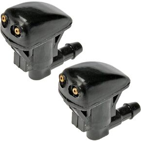 فوهات غسيل الزجاج الامامي للسيارة من يوان يوتونج، مجموعة فوهات رش بديلة لممسحة الزجاج الامامي للسيارة مناسبة لسيارة تويوتا ودودج وجيب (قطعتان) in Kuwait