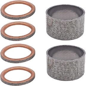 Exhaust Muffler Pipe Gasket for Yamaha Rhino 660 YXR660F 4X4 2004-2007 in Saudi Arabia