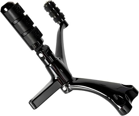VPZMT Harley Forward Controls مجموعة كاملة من الرافعات والروابط المتوافقة مع Harley Davidson Sportster XL1200 Forty-Eight Roadster Nightster 883Iron 2004-2013 (أسود) in Kuwait