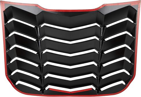 Rear Side Window Scoop Louvers Windshield Sun Shade Cover 3pcs Compatible with Ford Fusion 2013 2014 2015 2016 2017 2018 2019 2020 in Saudi Arabia