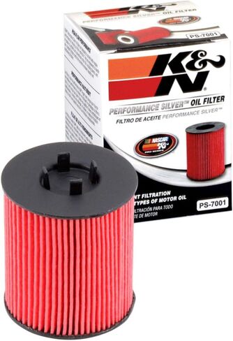 K&N Premium Oil Filter: Designed to Protect your Engine: Compatible with Select 1999-2006 CHEVROLET/SATURN/CADILLAC (Zafira, Vectra, Astra, L300, LW300, Vue, LS2, LW2, Catera), PS-7001 in Saudi Arabia