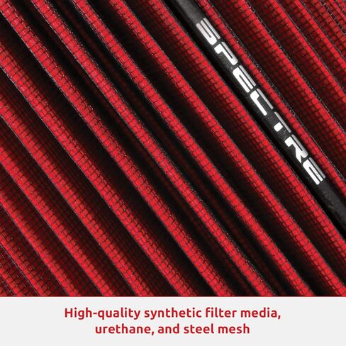 Spectre Performance Round Air Filter, Inside Diameter 7.75", Height 2", SPE-HPR2606 in Saudi Arabia