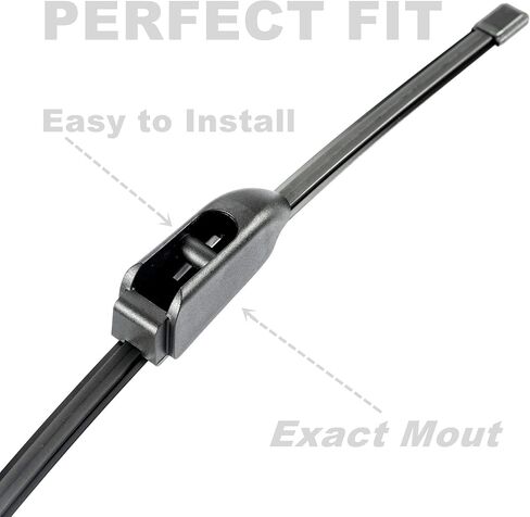 شفرات ممسحة خلفية بديلة لشفرات هيونداي إلنترا GT i30 2011 2012 2013 2014 2015 2016 2017 2018 13 بوصة للزجاج الأمامي الخلفي 98850 A5000 in Kuwait