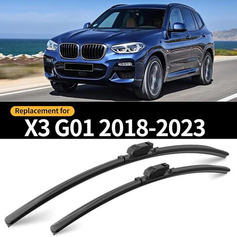 GARDIMU استبدال ل 2018-2023 سوبارو Crosstrek ممسحة زجاج أمامي شفرة-3 قطع من شفرات ممسحة النافذة الأمامية والخلفية للسيارة in Kuwait