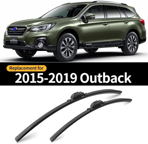 GARDIMU استبدال ل 2018-2023 سوبارو Crosstrek ممسحة زجاج أمامي شفرة-3 قطع من شفرات ممسحة النافذة الأمامية والخلفية للسيارة in Kuwait