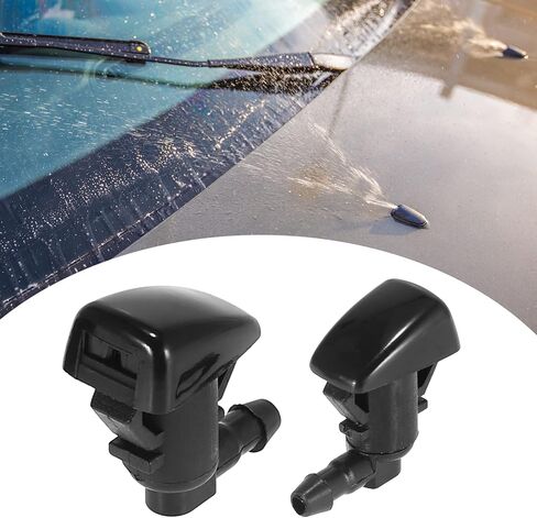 ACROPIX Front Windshield Washer Nozzles Fit for Chevy Traverse with Hose Connector - Pack of 7 Black in Saudi Arabia