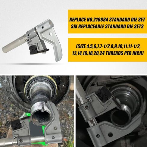 طقم إصلاح الخيط Wztepng 7402 يستخدم مطارد الخيط الخارجي العالمي لـ 1-1 / 4 "إلى 5" O.D in Saudi Arabia