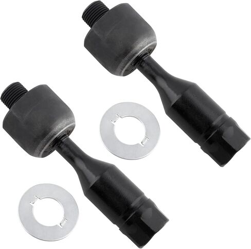 WEDOAUTO 4Pcs Front Outer + Inner Tie Rods End Links Fit For Buick Rainier, For Chevrolet SSR/Trailblazer/EXT, For GMC Envoy/XL/XUV, For Isuzu Ascender, For Saab 9-7X Replace# ES3675 ES3676 EV80965 in Saudi Arabia