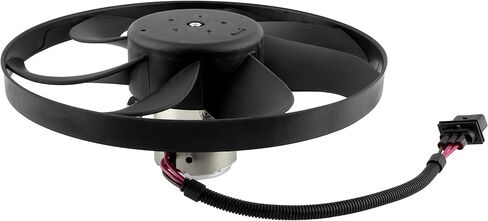 YMAUGP Engine Radiator Cooling Fan Assembly For Audi TT 2000-2004, TT Quattro 2000-2002 & For Volkswagen Clasico 2011-2014, Golf 1999-2004, Jetta 1999-2005, Left Side, Replace# 6X0959455F in Saudi Arabia