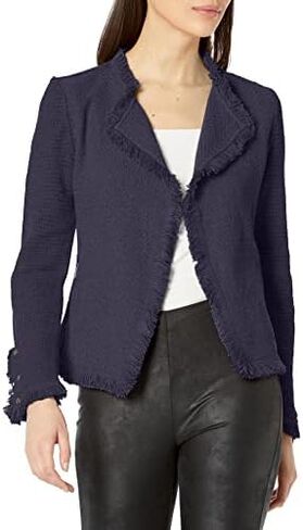 NIC+ZOE Women's Fringe Mix Jacket in Saudi Arabia
