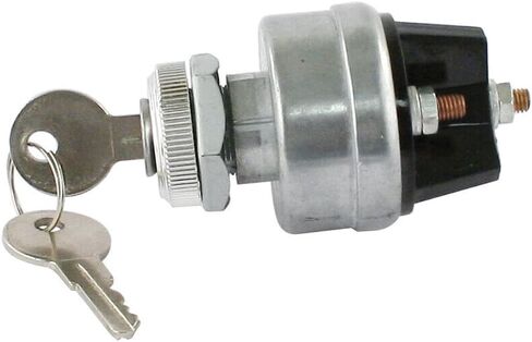 مفتاح الإشعال، مفتاح تشغيل عالمي بأربعة مواضع متوافق مع قطاعة الخشب، جرار فورد، رافعة شوكية، جرارات العشب العتيقة، لجرار ماسي فيرغسون، السيارة، القارب الأقدم، Acc/Off/IGN/(البدء) in Kuwait