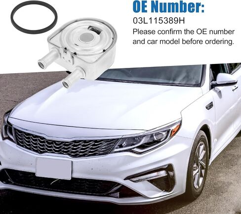 A ABSOPRO Transmission Heat Exchanger Oil Cooler 26410-2G000 Car Accessory for Kia Optima 2011-2018 in Saudi Arabia