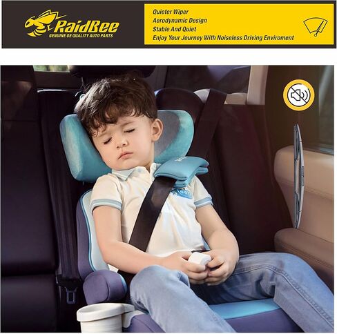 RaidBee Rear Wiper Blade 11 inch, Replacement for Chevrolet Sonic,Dodge Magnum,Dodge Nitro,GMC Acadia,Saturn Outlook,Rear Wiper Blades for Automotive Replacement Windshield Wiper Blades(11-E) in Kuwait