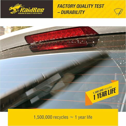 RaidBee Rear Wiper Blade 11 inch, Replacement for Chevrolet Sonic,Dodge Magnum,Dodge Nitro,GMC Acadia,Saturn Outlook,Rear Wiper Blades for Automotive Replacement Windshield Wiper Blades(11-E) in Kuwait