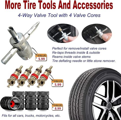 أغطية إطارات لعجلات RV - مجموعة من 4 أغطية إطارات وأدوات إطارات, RV license frame in Kuwait