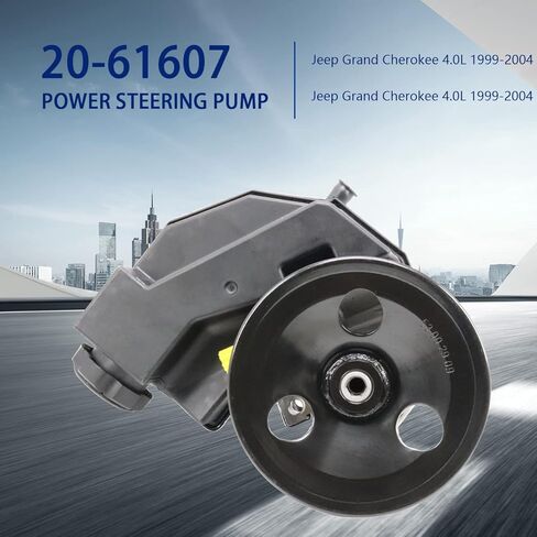 مضخة توجيه كهربائية مع بكرة 20-61607 متوافقة مع جيب جراند شيروكي سبورت يوتيليتي L6 4.0L 1999-2004، جيب جراند شيروكي سبورت يوتيليتي V8 4.7L 1999-2000 in Saudi Arabia