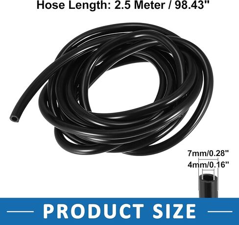 A ABSOPRO Windshield Washer Nozzle Kit 85381-AE020 250cm Washer Hose and Adapter Wiper Wash Spray Jet for Toyota Corolla 2004-2010 Plastic (Set of 6) in Saudi Arabia