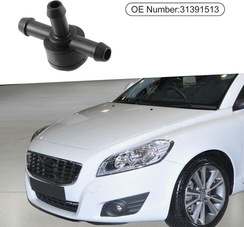 A ABSOPRO Windshield Washer Nozzle Kit 31391513 Wiper Wash Spray Jet for Volvo C70 2006-2013 Plastic in Saudi Arabia
