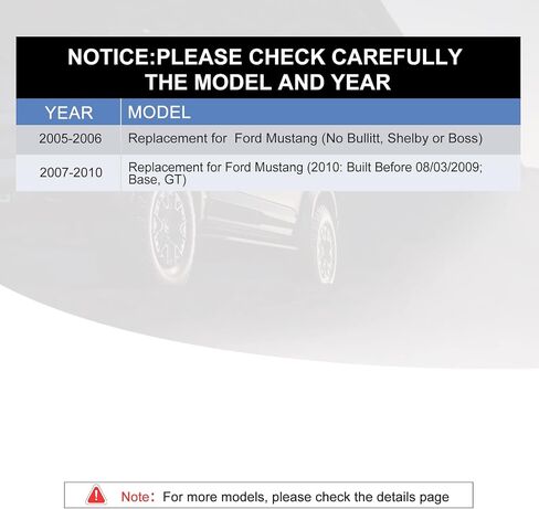 TOTLLE Front Lower Control Arm Suspension Kit With Axial Rod Sway Bar End Inner Tie Rod Replacement Chassis Part For 2005-2006 2007-2010 Ford Mustang K80727 K80726 8pcs in Saudi Arabia