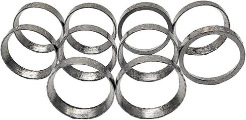 JINFANNIBI 10 PCS Tapered Exhaust Port Gaskets Compatible for Harley-Davidson Big Twin Softail Touring 1984-present Dyna in Kuwait
