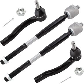 YMAUGP Front Inner Outer Tie Rod End Links Kit Suspension Steering Part EV470 ES80431 ES80432 for Toyota Corolla 2003 2004 2005 2006 2007 2008 in Saudi Arabia