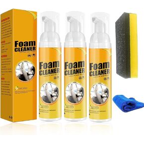 ONETJOY Magic Multi-Purpose Foam Cleaner for Car,Car Detailing Kit Interior Cleaner,All Around Master Foam Cleaner,Neat Freakz Car Restoring Spray,Car Cleaning Kits (3Pcs,100ML) in Saudi Arabia