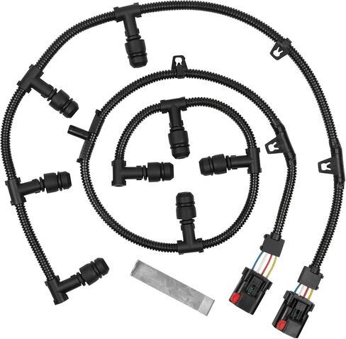 مجموعة أدوات ربط قابس التوهج 6.0، تتضمن سلك قابس التوهج الأيسر والأيمن وأداة إزالة، تناسب 2004-2010 Ford F-250 F-350 F-450 E-350 E-450 Super Duty، استبدل 4C2Z-12A690-BA 5C3Z-12A690- أ in Kuwait