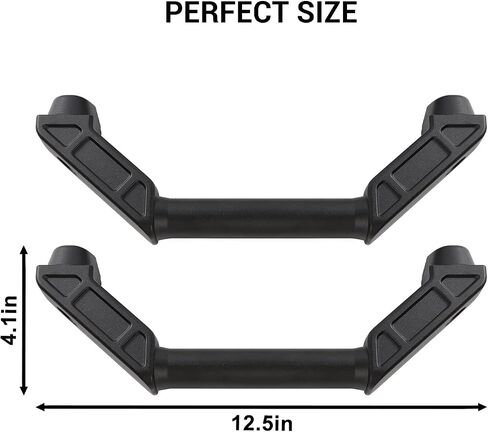 Jimen for Bronco Grab Handles, 2 Pack Front Metal Grab Bars Roll Bar Grip Handle Compatible with Ford Bronco 2021-2023 in Saudi Arabia