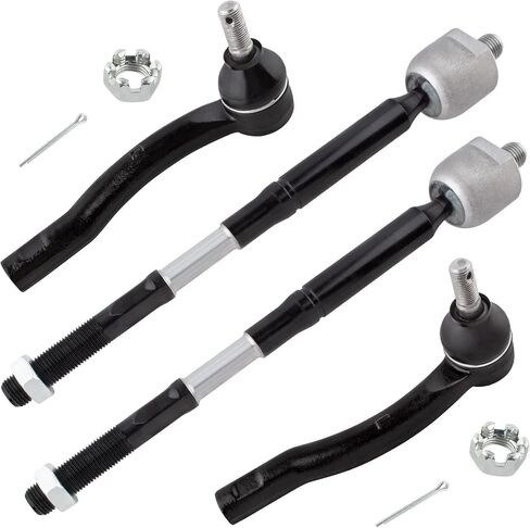 YMAUGP Front Inner Outer Tie Rod End Links Kit Suspension Steering Part EV470 ES80431 ES80432 for Toyota Corolla 2003 2004 2005 2006 2007 2008 in Saudi Arabia