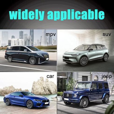 Sodcay Pack-1 شريط حماية مطاطي للمصد الخلفي للسيارة، 35 بوصة × 2.75 بوصة واقيات باب صندوق السيارة مقاومة للخدش، شريط ذاتي اللصق مقاوم للاهتراء ومقاوم للاصطدام، عالمي لمعظم سيارات الدفع الرباعي (أسود) in Saudi Arabia