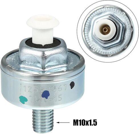X AUTOHAUX 10456603 12589867 Car Engine Ignition Knock Detonation Sensor for GMC Sierra 1500 4.3L 4.8L 6.0L 1999-2006 for 2500 6.0L 1999-2004 for 3500 6.0L 2001-2006 in Saudi Arabia