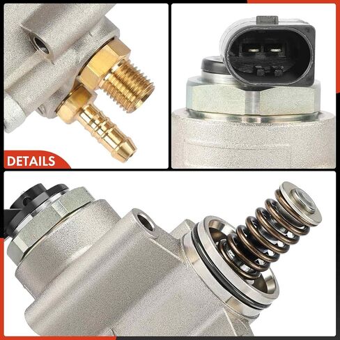 A-Premium High Pressure Fuel Pump Compatible with Volkswagen Passat 2012-2018, Atlas 2018-2020, CC 2012-2016, Touareg 2011-2017, Atlas Cross Sport 2020 & Porsche Cayenne 2011-2014 2016-2018, 3.6L in Saudi Arabia
