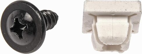 Dorman 785-132D License Plate Fasteners - M6.3-1.81 X 16Mm, 8 Pack Universal Fit in Saudi Arabia