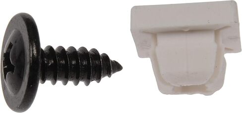 Dorman 785-132D License Plate Fasteners - M6.3-1.81 X 16Mm, 8 Pack Universal Fit in Saudi Arabia