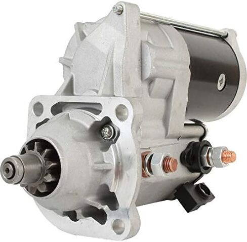 DB Electrical Starter 410-52343 Compatible with/Replacement for Denso 228000-3700, 228000-3701, 9722809-370 OD 1.575in / 40mm, Mtg. Ear Holes 11.3mm Unthreaded in Saudi Arabia