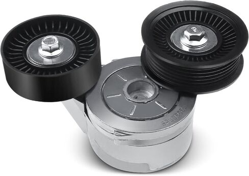 A-Premium Belt Tensioner Assembly with Pulley Compatible with Dodge Dakota 2000-2010, Durango, Ram 1500 & Jeep Commander, Grand Cherokee & Mitsubishi Raider & Chrysler Aspen, Replace# 53030958AC in Saudi Arabia