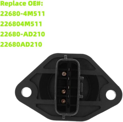 MAFSENSIRAuto 22680-4M511 مستشعر تدفق الهواء الشامل MAF متر متوافق مع Nissan Infiniti G20 I30 Maxima Sentra، 2000-2002 G20 2.0L، 2000 2001 I30 Maxima 3.0L، Sentra 2.0L in Kuwait