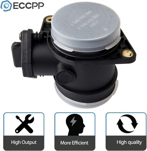 ECCPP Mass Air Flow Sensor 037906461C Fit for 1998-2000 for Audi A4 1.8L,1998-2000 for Audi A4 Quattro 1.8L,1996-1999 for Volkswagen for Cabrio 2.0L in Saudi Arabia