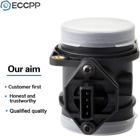 ECCPP Mass Air Flow Sensor 037906461C Fit for 1998-2000 for Audi A4 1.8L,1998-2000 for Audi A4 Quattro 1.8L,1996-1999 for Volkswagen for Cabrio 2.0L in Saudi Arabia