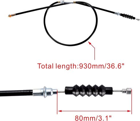 وستار كيبل قابض 36.6 انش مع اداة ضبط بديلة للدراجات الترابية ذات 4 ضربات 50cc 70cc 90cc 110cc 125cc in Kuwait