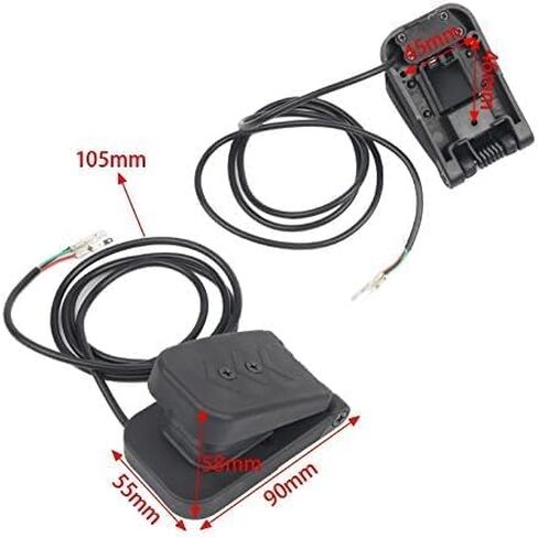 كونراي دواسة قدم للفرامل، مسرع قدم لجميع التضاريس من البلاستيك لجميع التضاريس والتحكم في السرعة ودواسة الفرامل الالكترونية in Kuwait