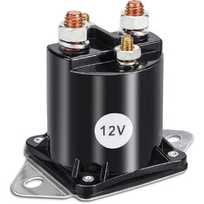 Fancatti 12V Golf Cart Solenoid Relay, 4 Terminal Solenoid for 1984-Up Gas Club Car DS and Precedent, Part Number 1013609, 435-154, 1012275, LPL6003, 240-20013 in Saudi Arabia